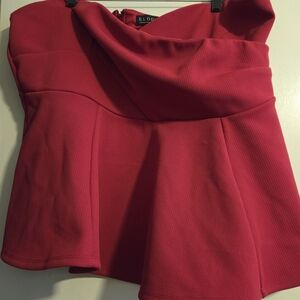 Eloquii Pink Mini Skirt